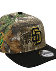 San Diego Padres Reel Tree Snap Back 25 Years anniversary Black Brim