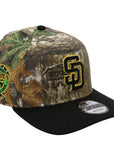 San Diego Padres Reel Tree Snap Back 25 Years anniversary Black Brim