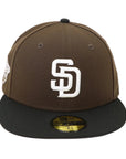 New Era 59Fifty MLB San Diego Padres World Series 1998 Black/Walnut