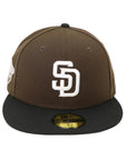 New Era 59Fifty MLB San Diego Padres World Series 1998 Black/Walnut