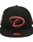 Arizona Diamondbacks Snapback Hat – Black with Copper Logo