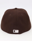 San Diego Padres Brown Fitted Hat 59FIFTY Cap | Classic SD Logo Baseball Hat