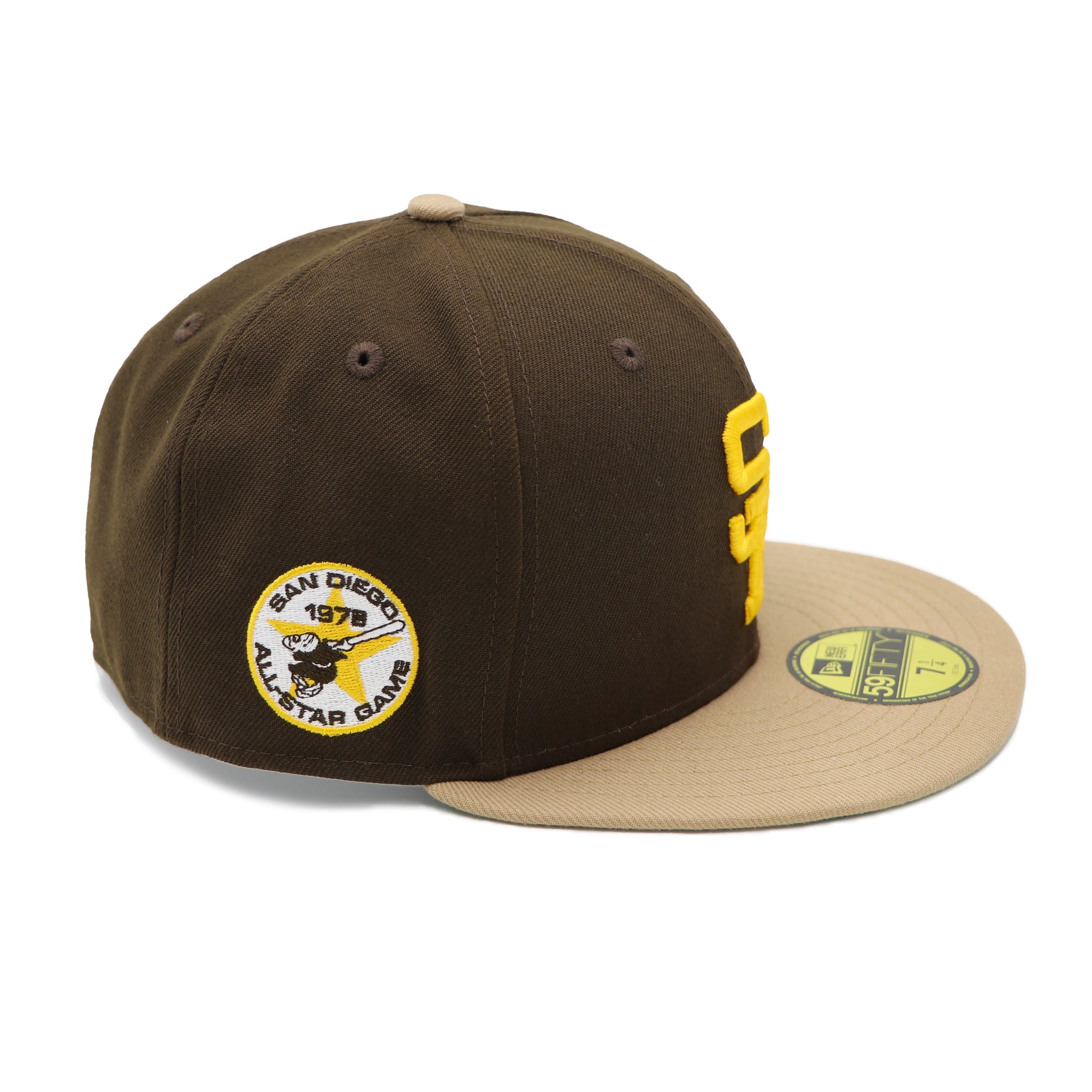 New Era 59Fifty San Diego Padres ASG 1978 2-Tone Brown/Tan Fitted Hat