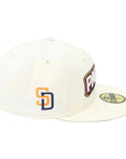 San Diego Padres Cream 59FIFTY Fitted Hat