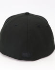 New Era San Diego Padres 59FIFTY fitted hat with a clean, all-black tonal design