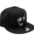 New Era 9Fifty San Diego Padres Swinging Friar Black Snapback Hat