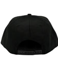 New Era 9Fifty San Diego Padres Swinging Friar Black Snapback Hat
