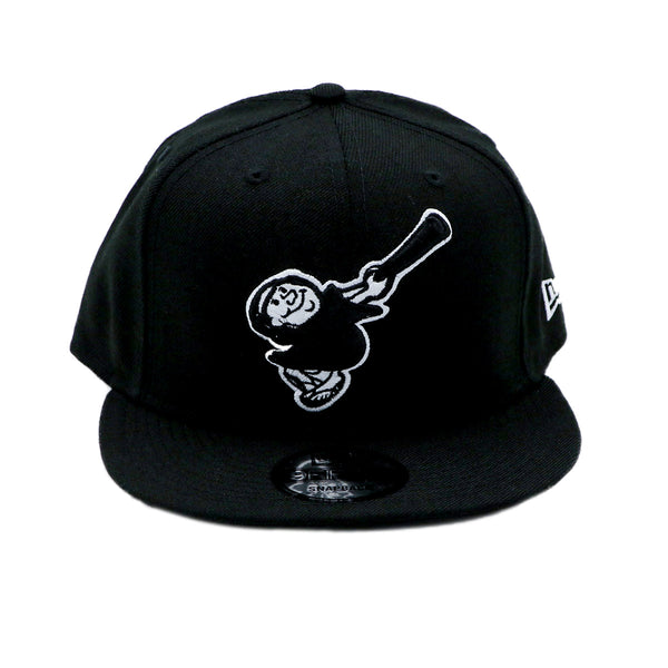 New Era 9FIFTY San Diego Padres Friar Pride Black Rainbow Snapback Hat