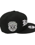 Las Vegas Raiders Black Snapback Hat