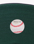 Atlanta Braves 59FIFTY Fitted Cap – Black/Navy (Inaugural Season Side Patch)