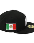New Era Mexico World Baseball Classic Black White 59FIFTY Fitted Cap