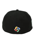 New Era Mexico World Baseball Classic Black White 59FIFTY Fitted Cap