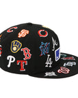 59FIFTY MLB All Over Logo Fitted Hat