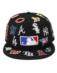 59FIFTY MLB All Over Logo Fitted Hat