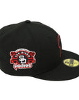 Philadelphia Phillies Black & Red Fitted Cap