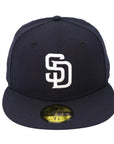 New Era San Diego Padres Navy & White 59FIFTY Fitted Hat