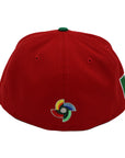 Mexico New Era 59Fifty World Baseball Classic 2-Tone Red/Green Hat