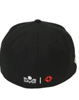 Charros de Jalisco Campeones Black & White Fitted Cap