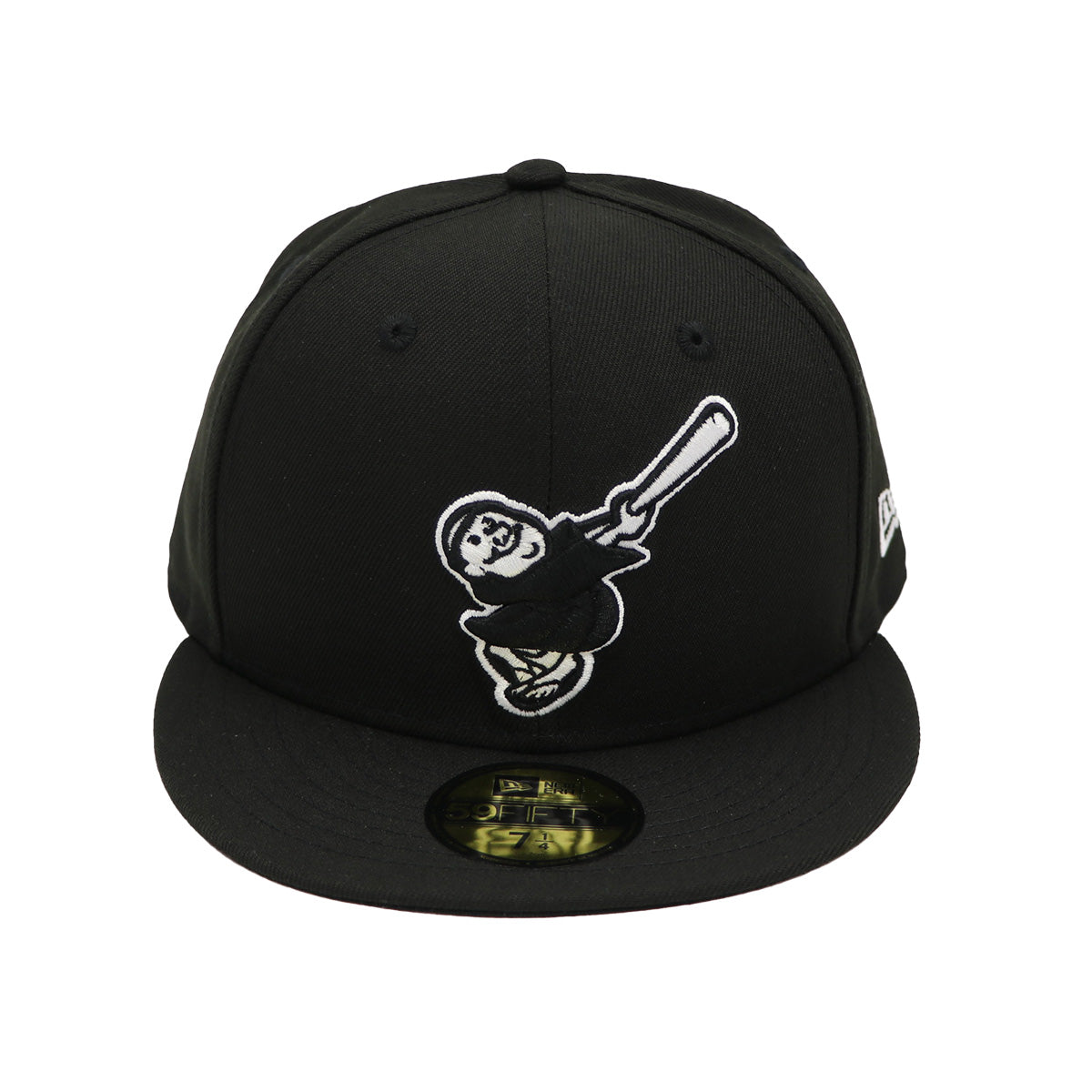 Newera 59Fifty San Diego Padres Swinging Friar Black Fitted Hat