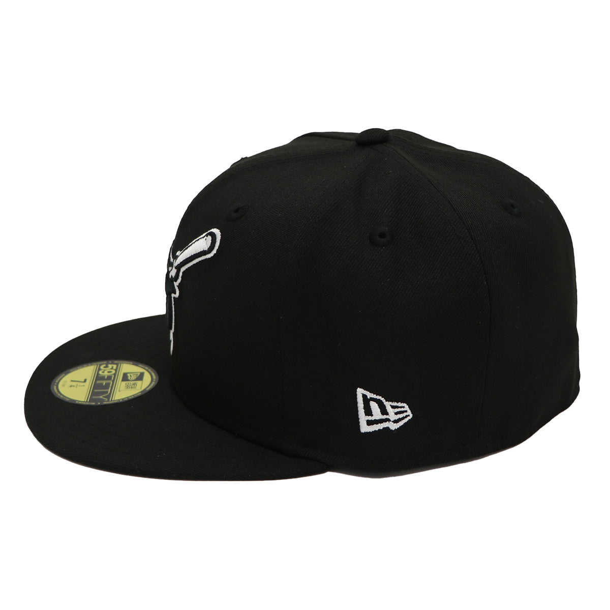 NewEra 59Fifty San Diego Padres Swinging Friar Petco Park Black Fitted Hat