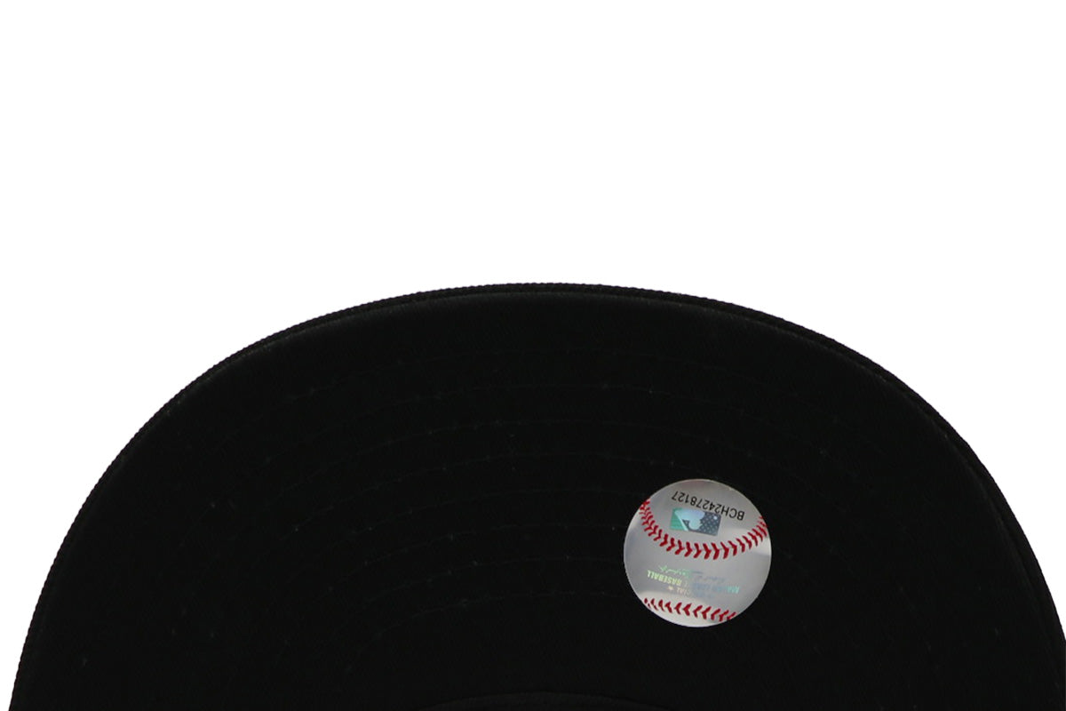 NewEra 59Fifty San Diego Padres Swinging Friar Petco Park Black Fitted Hat