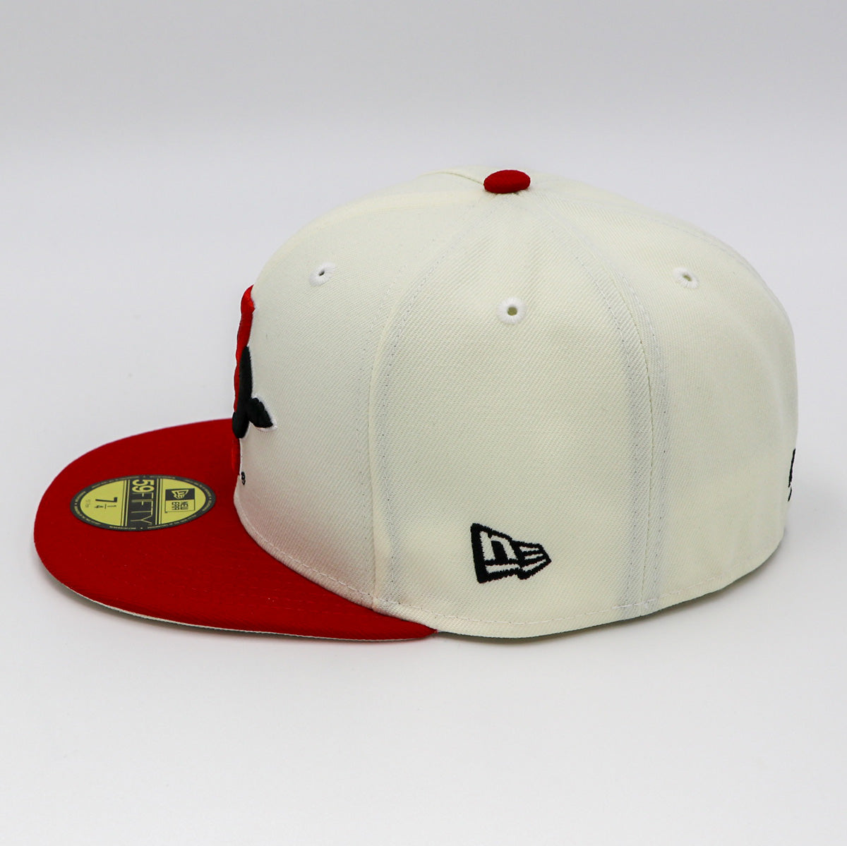 NewEra 59Fifty SDSU Aztecs Chrome/Red Fitted Hat