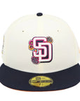 San Diego Padres Chrome Día de los Muertos 59FIFTY Fitted Hat