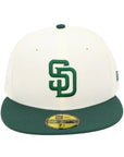 San Diego Padres Chrome/Dark Green 59FIFTY Fitted Hat