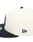 New Era 59FIFTY San Diego Padres Chrome/Navy Fitted Hat