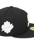 New Era 59FIFTY San Diego Padres Cooperstown S Black Fitted Hat