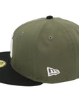 New Era 59FIFTY San Diego Padres Cooperstown New Olive Black Fitted Hat
