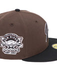 San Diego Padres Walnut/Black 59FIFTY Fitted Hat