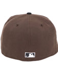 San Diego Padres Walnut/Black 59FIFTY Fitted Hat