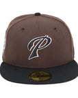 San Diego Padres Walnut/Black 59FIFTY Fitted Hat