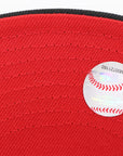 Atlanta Braves Black/Red 59FIFTY Fitted Hat