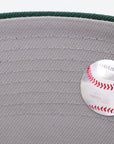 San Diego Padres Chrome/Dark Green 9FORTY A-Frame Snapback Hat