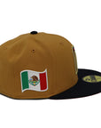 Mexico New Era 59Fifty WBC 2-Tone Tan/Black Fitted Hat