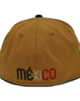 Mexico New Era 59Fifty WBC 2-Tone Tan/Black Fitted Hat