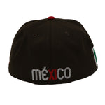 Mexico New Era 59Fifty  2-Tone Brown/Corduroy Black Fitted Hat