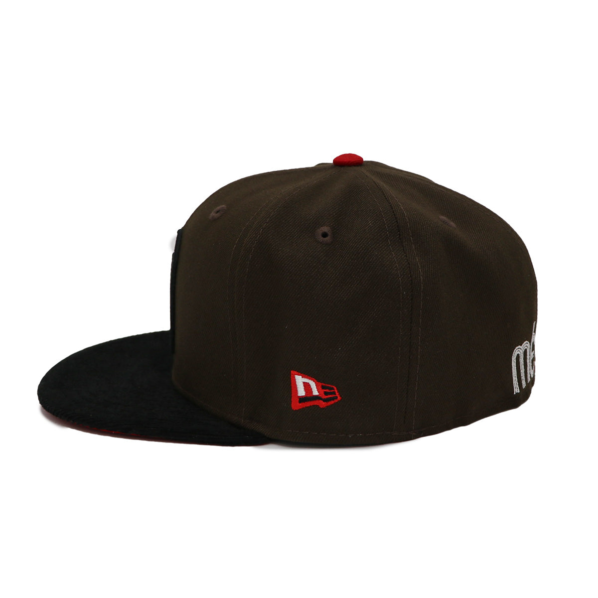 Mexico New Era 59Fifty 2-Tone Brown/Corduroy Black Fitted Hat