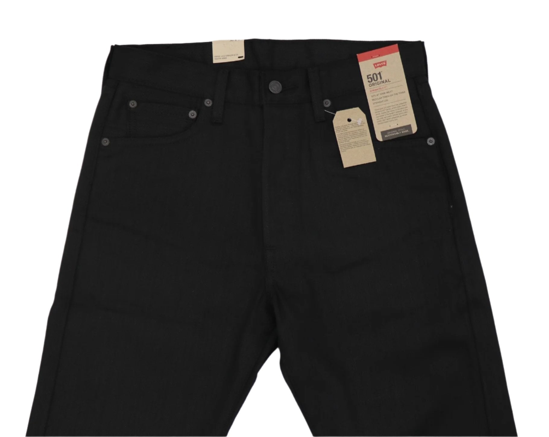LEVI’S 501 BLACK DENIM Customized by HTC 501® Original Fit Studded Women's Jeans - Black | Levi's® US