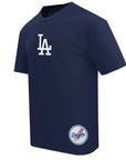 MLB Los Angeles Dodgers Wingspan Shoulder Tee V2