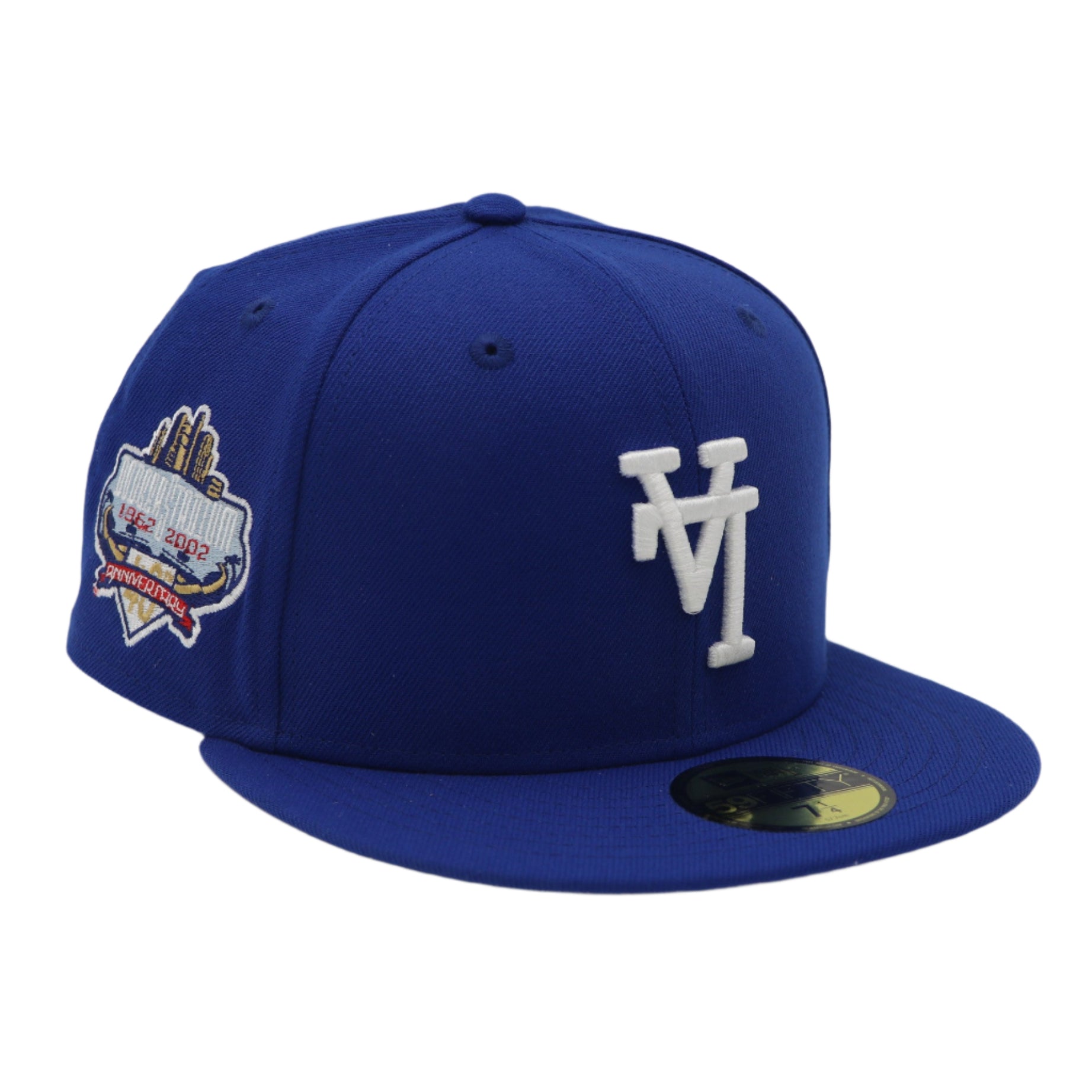 neweraドジャース dodgers 7 1/2 upside down New Era 59Fifty Los Angeles Dodgers 40th Anniversary Patch