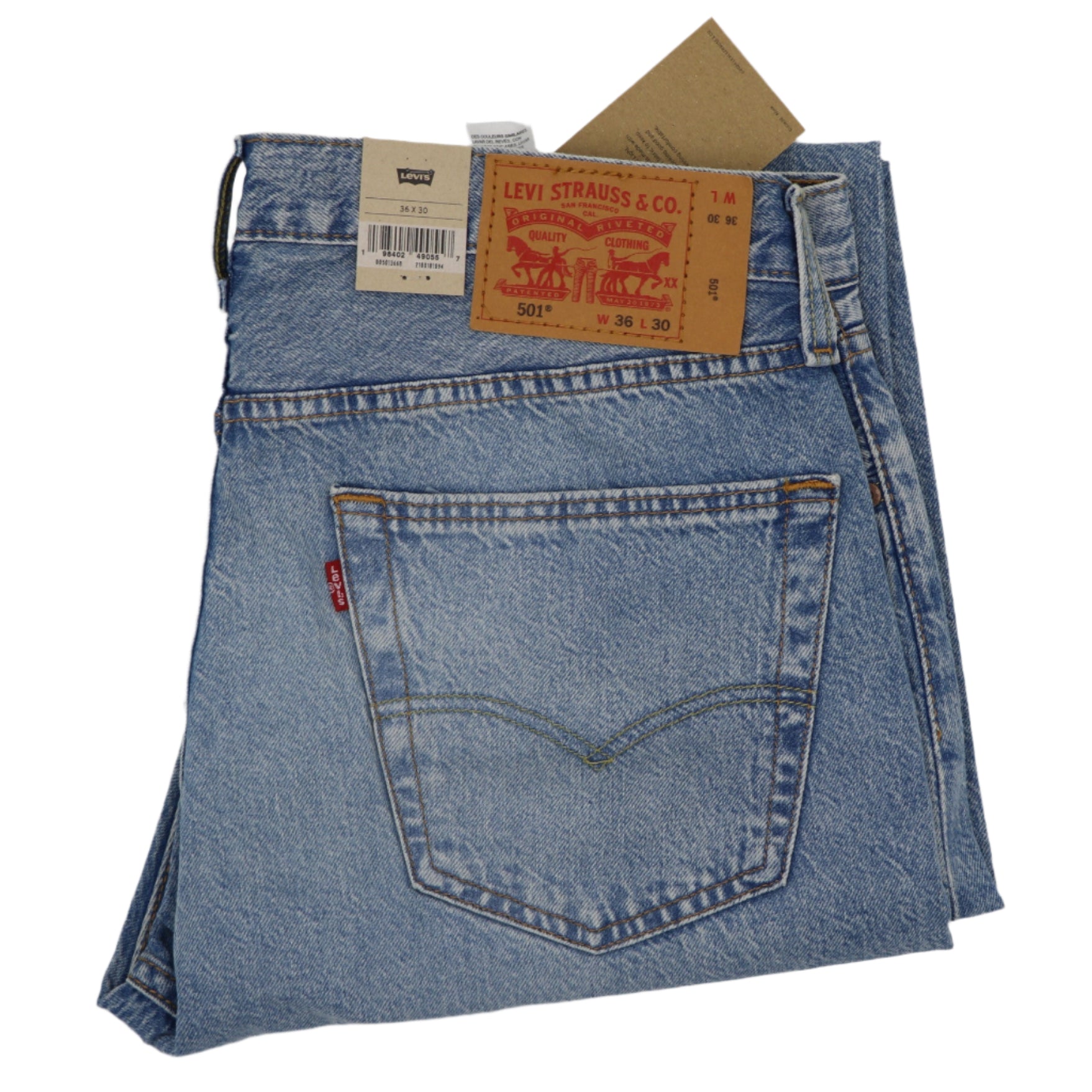 Levis 501 Prewash
