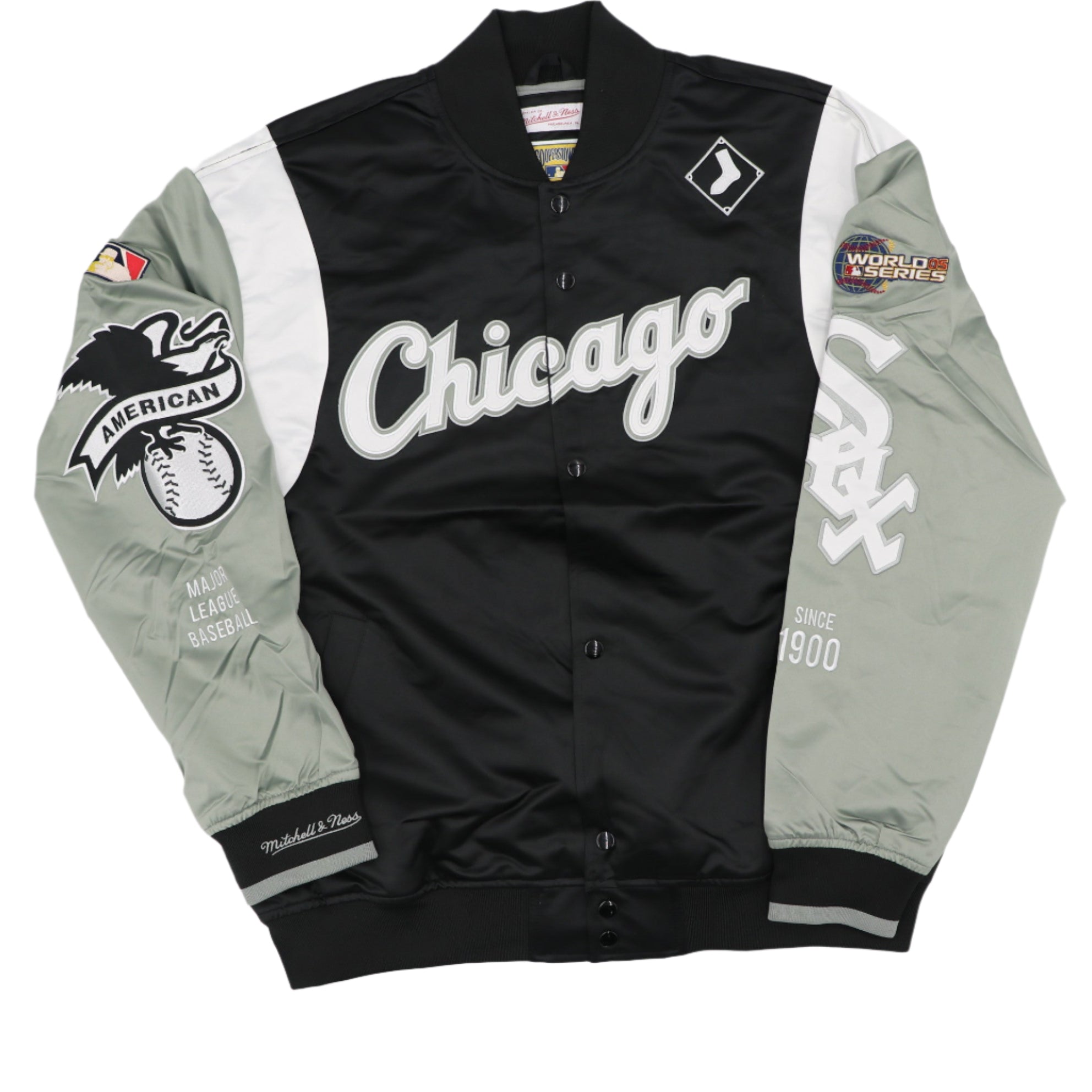 MLB SatinJckt Chicago WSox JK9255