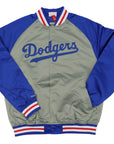 MLB SatinJckt Dodgers JK9196