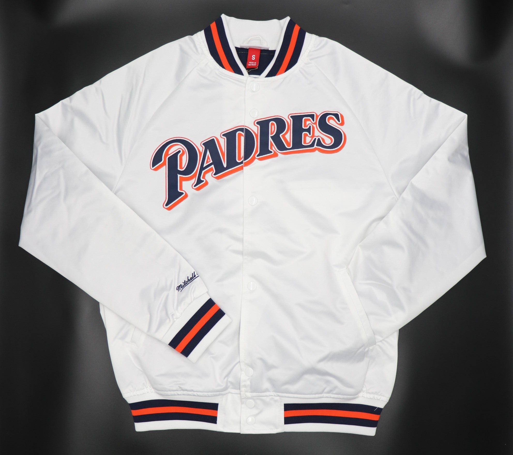 San Diego Padres Satin Jacket – Caliwearsd