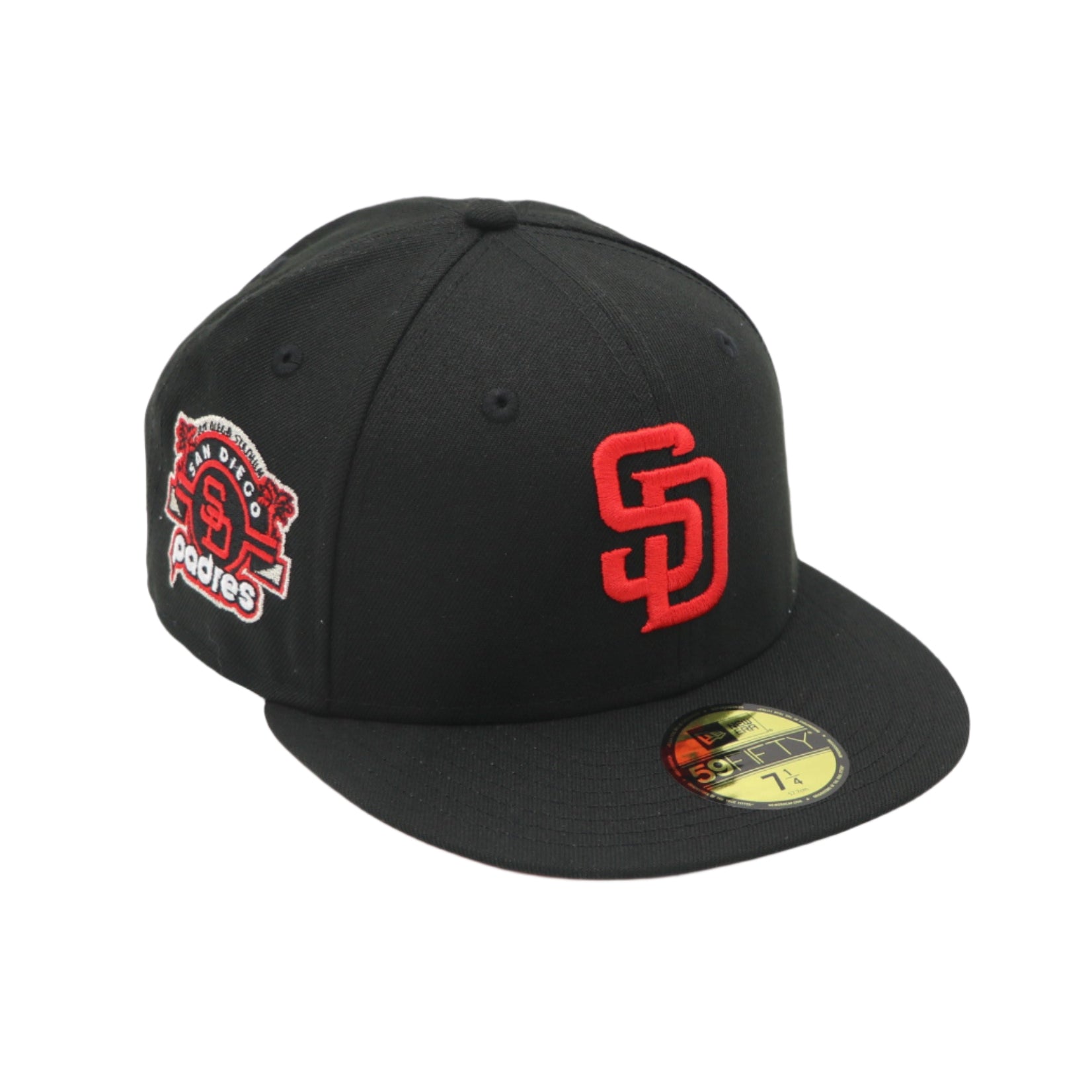 大きい割引 Era New 59Fifty Hat Fitted Red and Black Padres Diego San ウェア