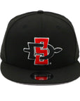 SDSU SNAPBACK - BLKRED