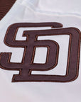 Mitchell & Ness San Diego Padres Retro Varsity Jacket – Brown & Gold
